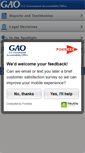 Mobile Screenshot of gao.gov